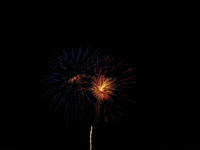 Celebrating July 4th at the lakefront in Buffalo, NY.