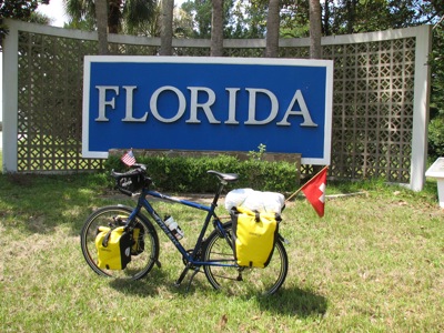 Crossing the last state line for this trip... let's go have some fun in the sun...