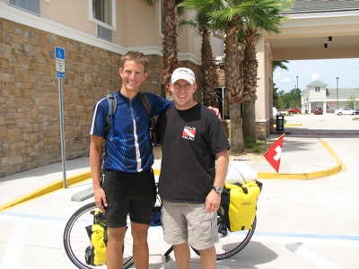 Meeting up with Ken in Orange Park, FL. We met years ago when Ken served in the Navy in Micronesia.