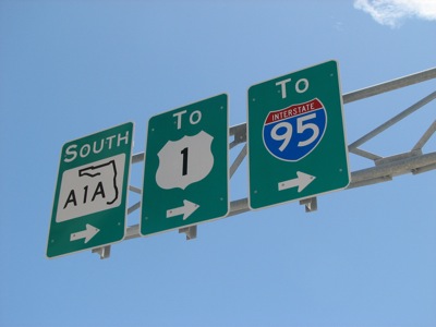 The Florida Coast has lots of peninsulas and the last exits to the mainland are not to be missed...
