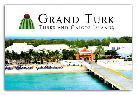 Grand Turk Cruise Center Postcard