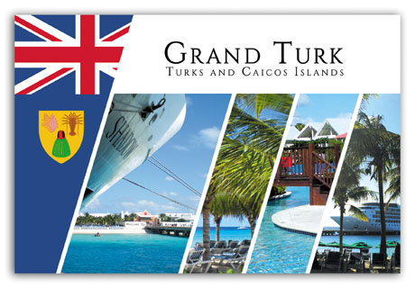 Grand Turk Cruise Center Postcard