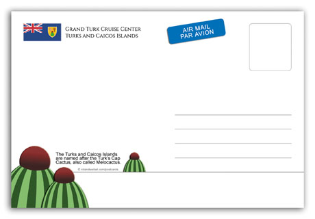 Grand Turk Cruise Center Postcard