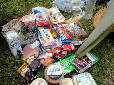 Unsere Essensvorräte: Leckeres von Aldi, Lidl, Albert Heijn und wie sie alle heissen.